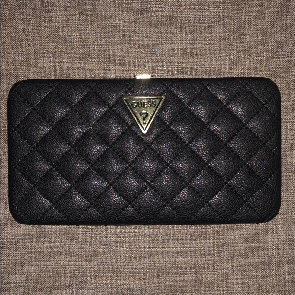 Guess black wallet
